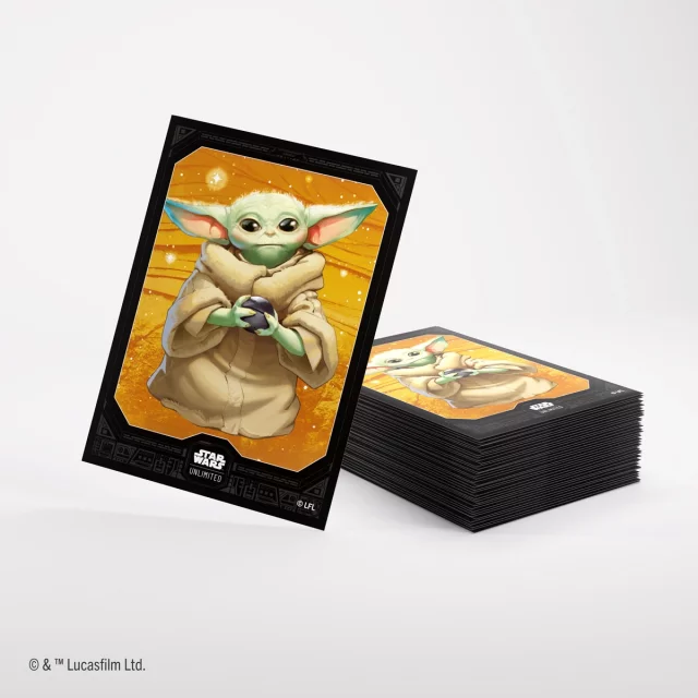 Kartenhüllen Gamegenic - Star Wars: Unlimited Art Sleeves Grogu (62 Stck)