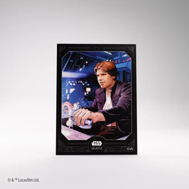 Kartenhüllen Gamegenic - Star Wars: Unlimited Art Sleeves Han Solo (62 Stck)
