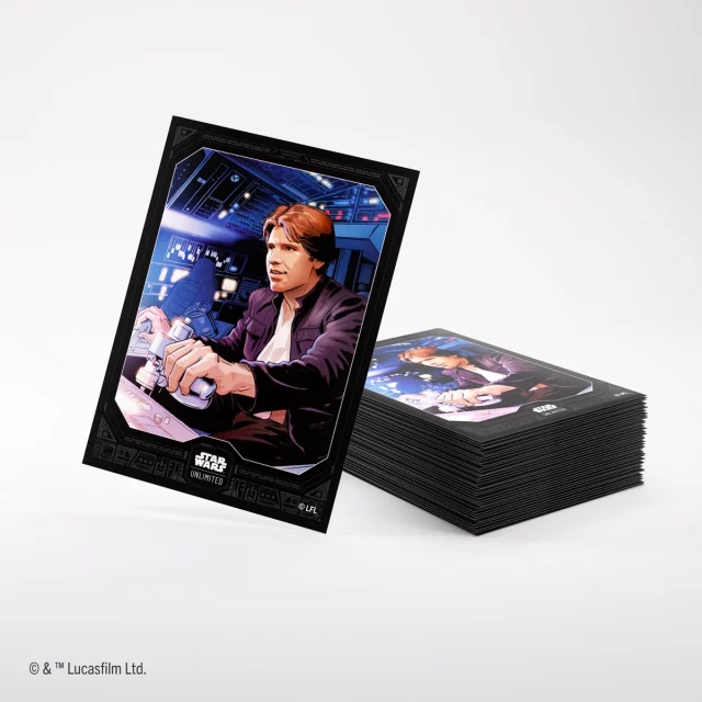 Kartenhüllen Gamegenic - Star Wars: Unlimited Art Sleeves Han Solo (62 Stck)