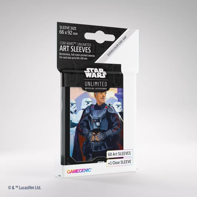 Kartenhüllen Gamegenic - Star Wars: Unlimited Art Sleeves Moff Gideon (61 St)