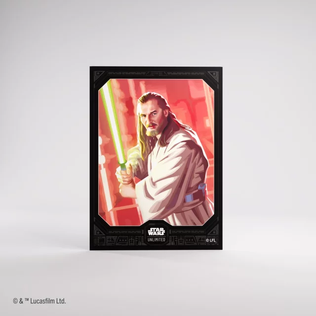 Kartenhüllen Gamegenic - Star Wars: Unlimited Art Sleeves Qui-Gon Jinn (62 Stck)