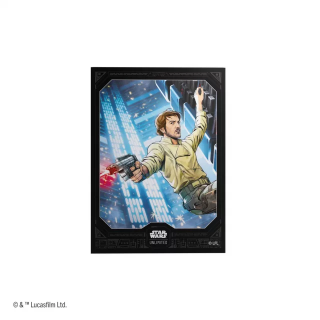 Kartenhüllen Gamegenic - Star Wars: Unlimited: Premium Art Sleeves Cassian Andor (60 Stck)