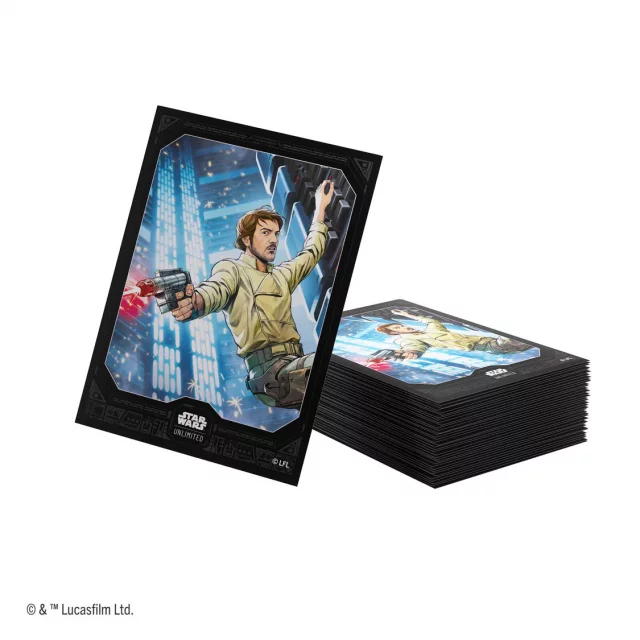 Kartenhüllen Gamegenic - Star Wars: Unlimited: Premium Art Sleeves Cassian Andor (60 Stck)