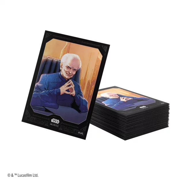 Kartenhüllen Gamegenic - Star Wars: Unlimited: Premium Art Sleeves Chancellor Palpatine (60 Stck)