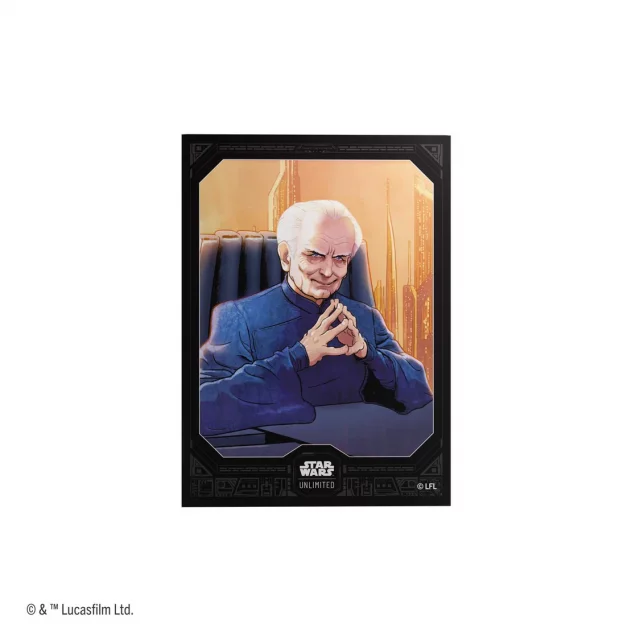Kartenhüllen Gamegenic - Star Wars: Unlimited: Premium Art Sleeves Chancellor Palpatine (60 Stck)