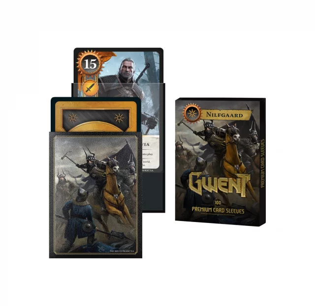 Kartenhüllen Gwent - Nilfgaard (100 Stck) - The Witcher