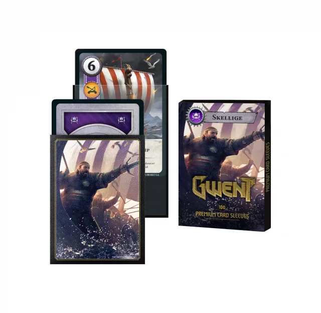 Kartenhüllen Gwent - Skellige (100 Stck) - The Witcher