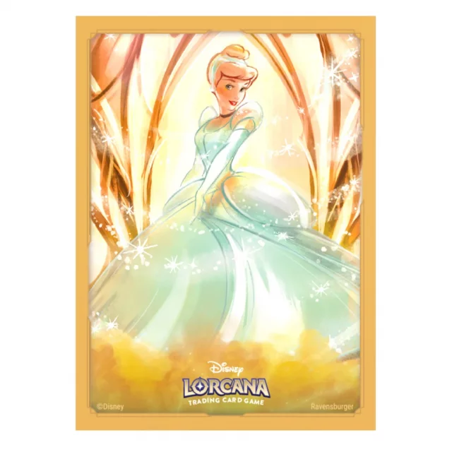 Kartenhüllen Lorcana: Archazia's Island - Cinderella (65 Stck) - Disney