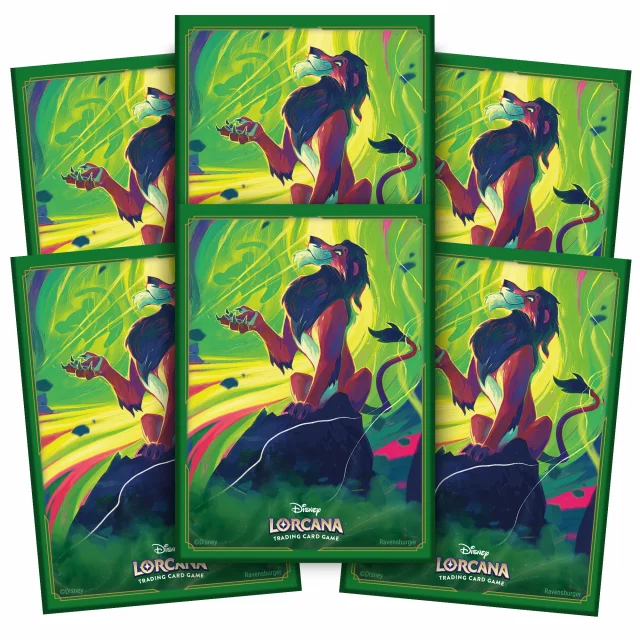 Schutzhülle für Karten Lorcana: Azurite Sea - Scar (65 Stck) - Disney