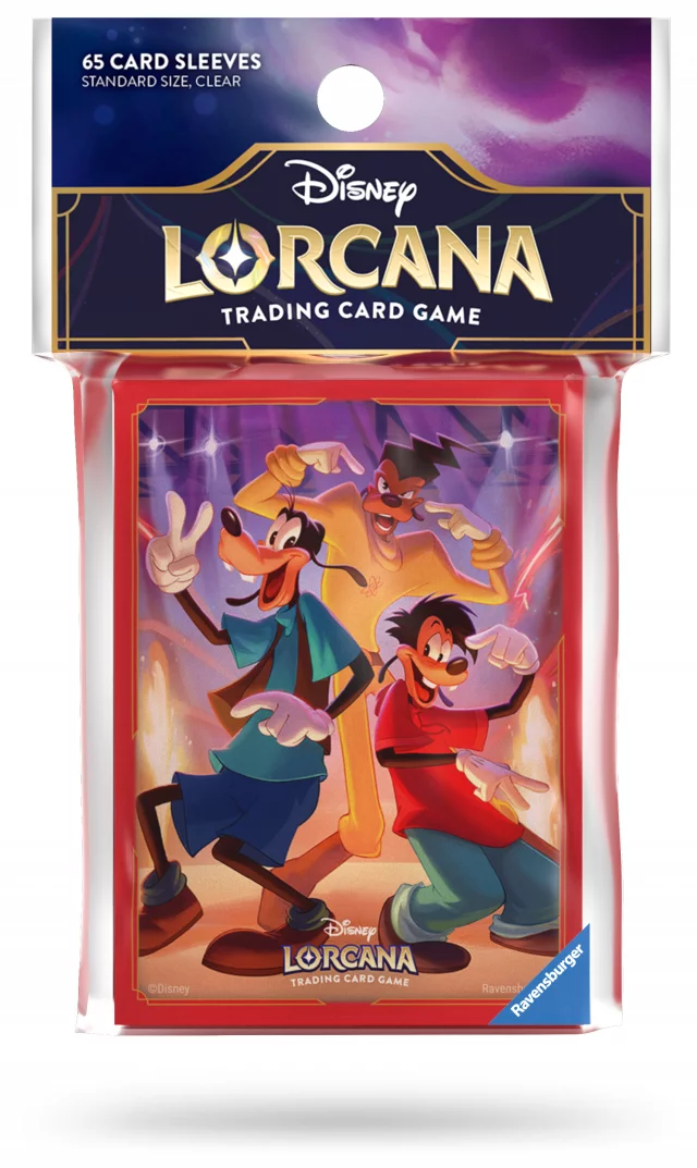 Kartenhüllen Lorcana: Fabled - Goofy, Max & Powerline (65 Stck) - Disney