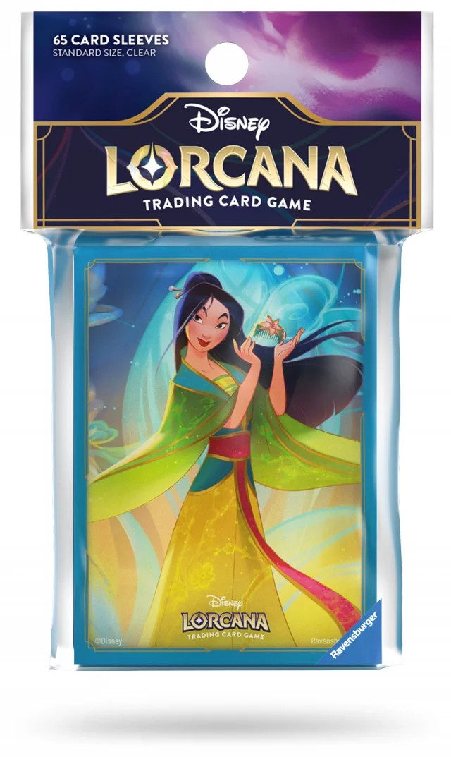 Kartenhüllen Lorcana: Fabled - Mulan (65 Stck) - Disney