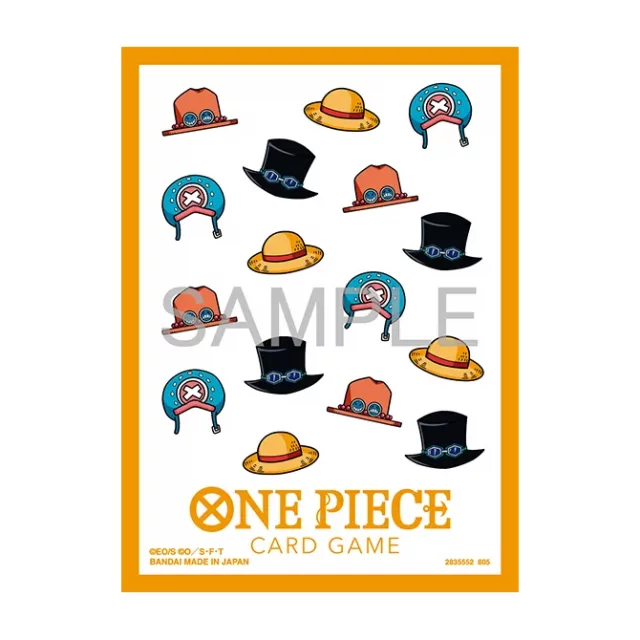 Schutzhüllen für Karten One Piece - Hat Patterns Official Card Sleeves (70 Stk.) - Anime