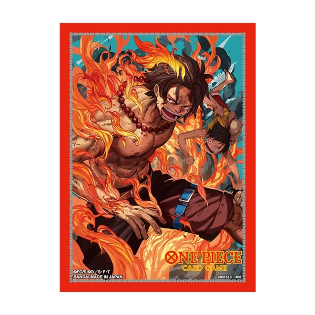 Kartenhüllen One Piece - Portgas D. Ace Official Card Sleeves (70 Stck) - Anime