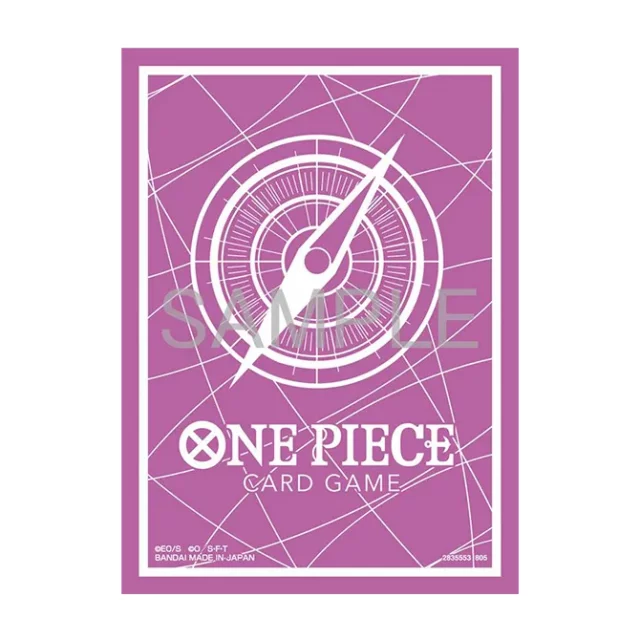 Schutzhüllen für Karten One Piece - Standard Purple Official Card Sleeves (70 Stk.) - Anime