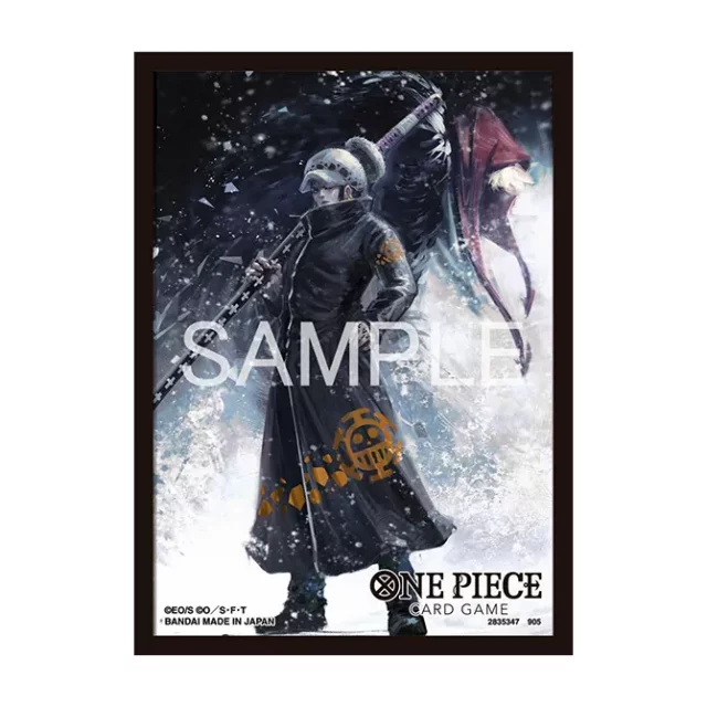 Schutzhüllen für Karten One Piece - Trafalgar Law Official Card Sleeves (70 Stk) - Anime
