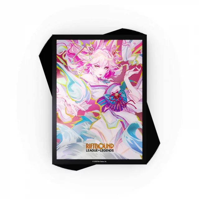 Schutzhüllen für Karten Riftbound - Spirit Blossom Ahri (100 Stk.) - League of Legends