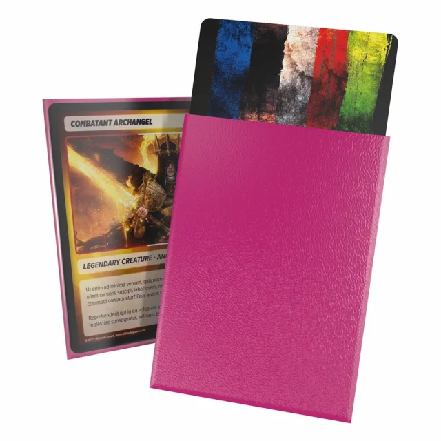 Kartenhüllen Ultimate Guard - Cortex Sleeves Standard Size Matte Pink (100 Stck)