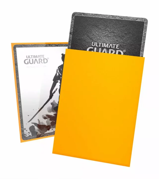 Kartenhüllen Ultimate Guard - Katana Sleeves Standard Size Yellow (100 Stck)