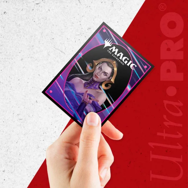 Kartenhüllen Ultra Pro - Magic the Gathering: Foundations Liliana Deck Protectors Sleeves (100 Stck) - TCG Sammelkartenspiel