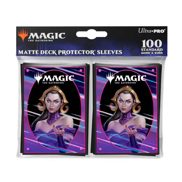 Kartenhüllen Ultra Pro - Magic the Gathering: Foundations Liliana Deck Protectors Sleeves (100 Stck) - MTG: Foundations