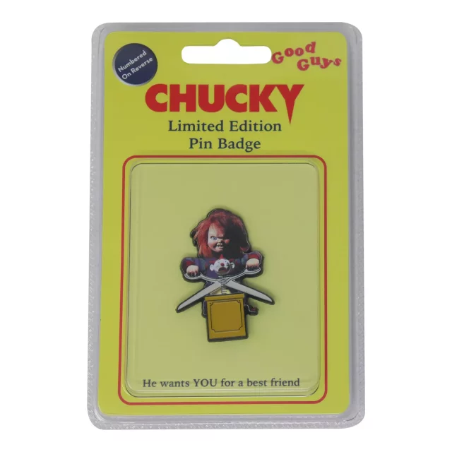 Anstecker Chucky - Chucky Limited Edition - Stück limitiert