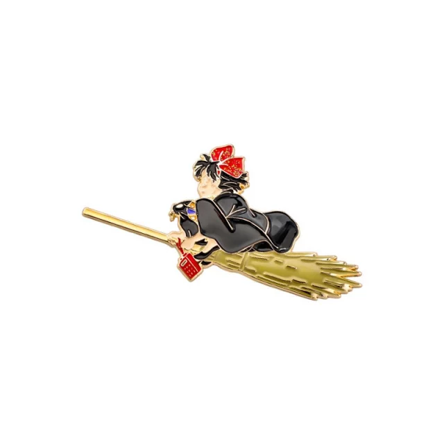 Anstecker Ghibli - Kiki on Broom Metal (Kiki's Delivery Service) - Anime