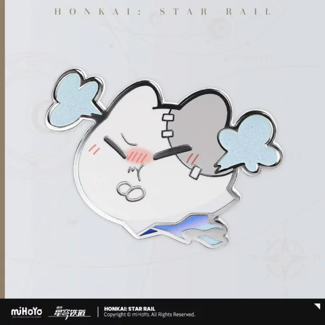 Anstecker Honkai: Star Rail - Wubbaboo Angry Out - Honkai Star Rail