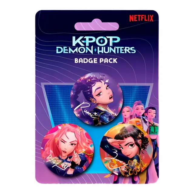 Anstecker KPop Demon Hunters - Huntrix - Pin
