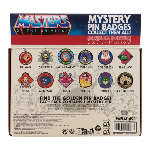 Abzeichen Masters of the Universe - Mystery Pin (zufällige Auswahl) - Figuren