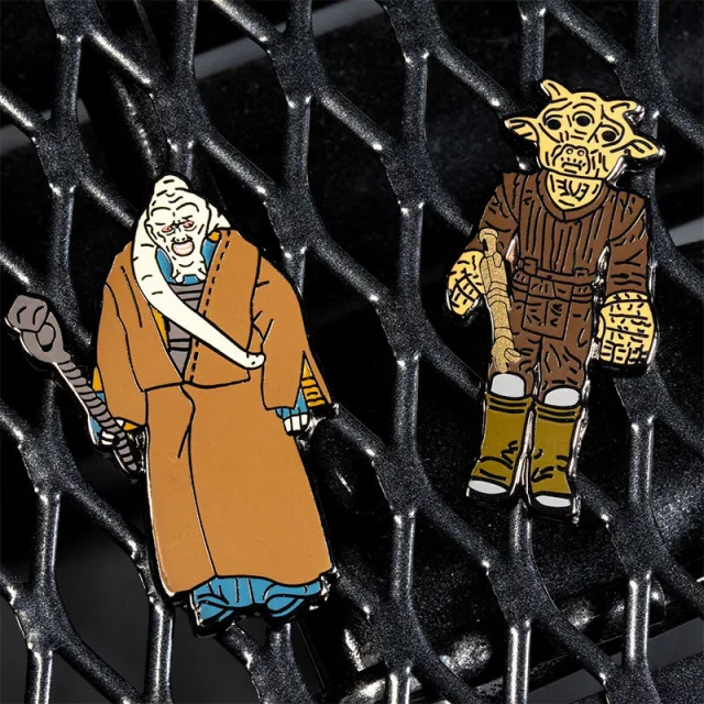 Anstecker Star Wars - Bib Fortuna & Ree-Yees (Pin Kings)