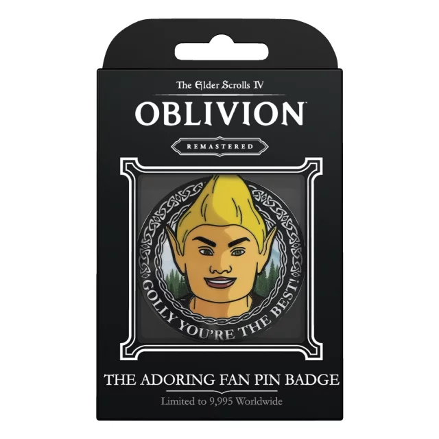 Anstecker The Elder Scrolls IV: Oblivion - Adoring Fan Badge - Stück limitiert