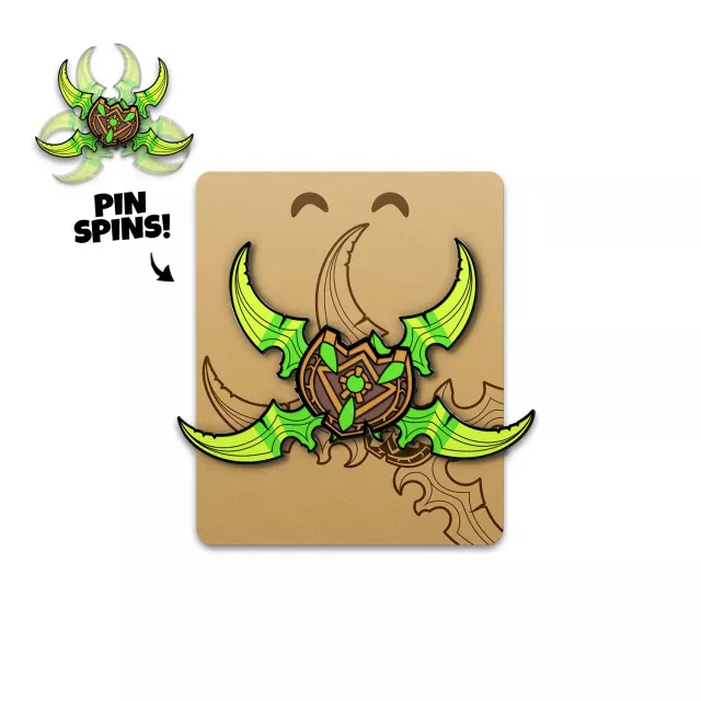 Ansteckpin World Of Warcraft - Illidian Stormrage's Warglaives Pin (Youtooz)
