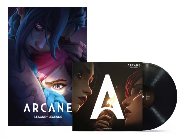 Offizieller Soundtrack zu Arcane Staffel 1 auf LP - Schallplatte