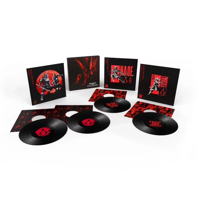 Offizieller Soundtrack Assassin's Creed Shadows auf 4x LP (Box Set) - Schallplatte
