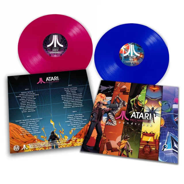 Offizieller Soundtrack ATARI Recharged auf 2x LP - Schallplatte