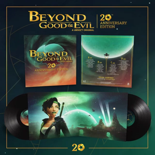 Offizieller Soundtrack Beyond Good & Evil (Black) (20th Anniversary Edition) auf 2x LP - Schallplatte