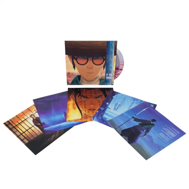 Offizieller Soundtrack Blue Eye Samurai auf 2x LP - Schallplatte