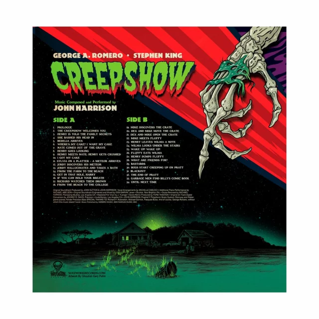 Offizieller Soundtrack Creepshow auf LP - Schallplatte