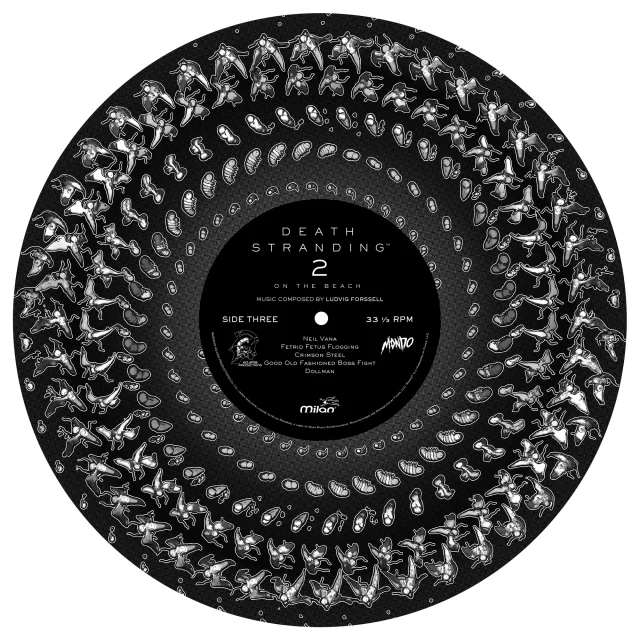 Offizieller Soundtrack Death Stranding 2: On the Beach (Original Score) auf 3x LP (beschädigte Verpackung) - Kojima Productions