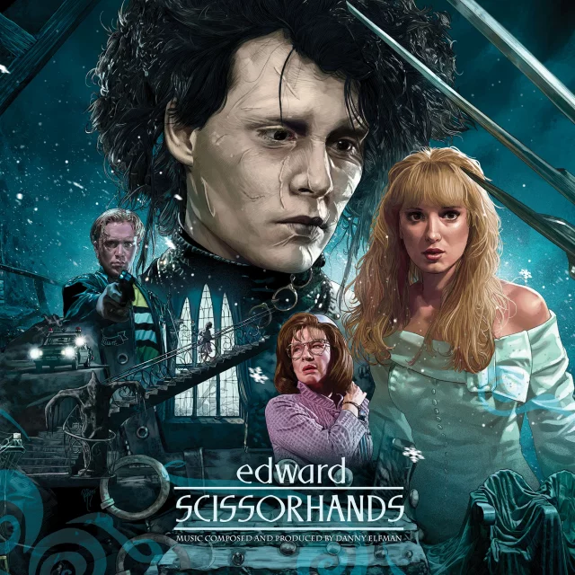 Offizieller Soundtrack Edward Scissorhands auf LP - Schallplatte