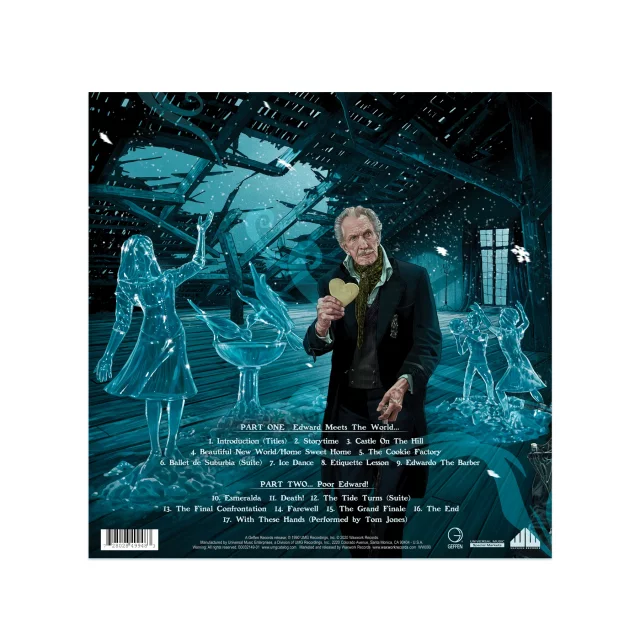 Offizieller Soundtrack Edward Scissorhands auf LP - Schallplatte