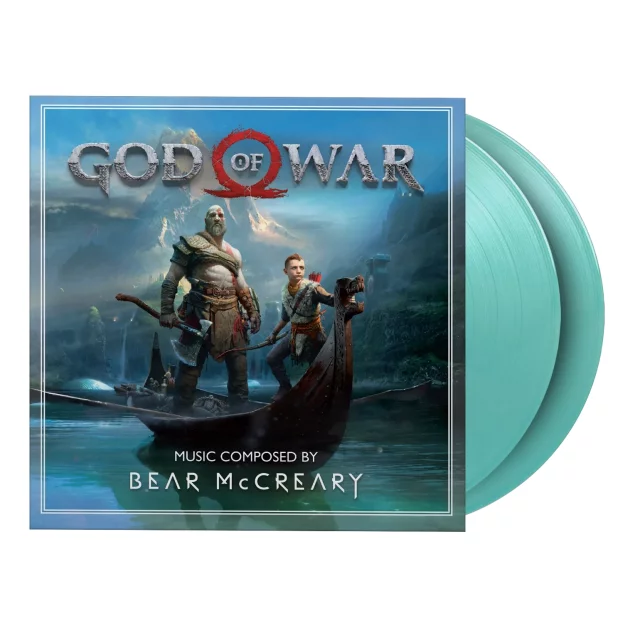 Offizieller Soundtrack God of War auf 2x LP (Turquoise) - Schallplatte