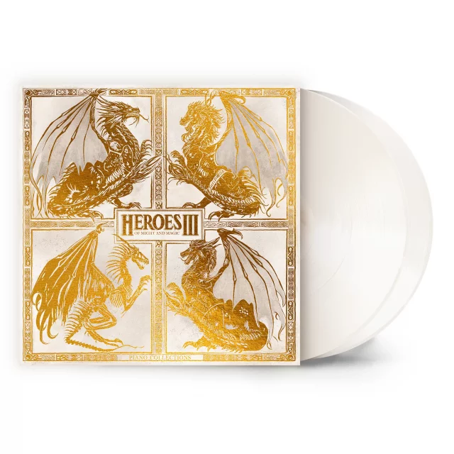 Offizieller Soundtrack Heroes of Might & Magic III - Piano Collections (30th Anniversary) auf 2x LP (beschädigte Verpackung) - Stück limitiert