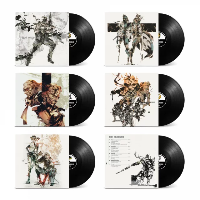 Offizieller Soundtrack Metal Gear Solid: The Vinyl Collection auf 6x LP