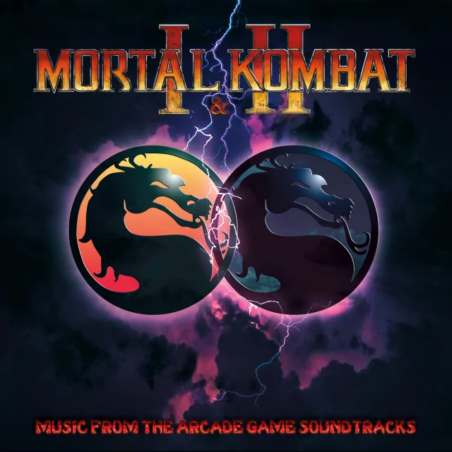 Offizieller Soundtrack Mortal Kombat 1 & 2: Music From The Arcade Game auf LP - Schallplatte