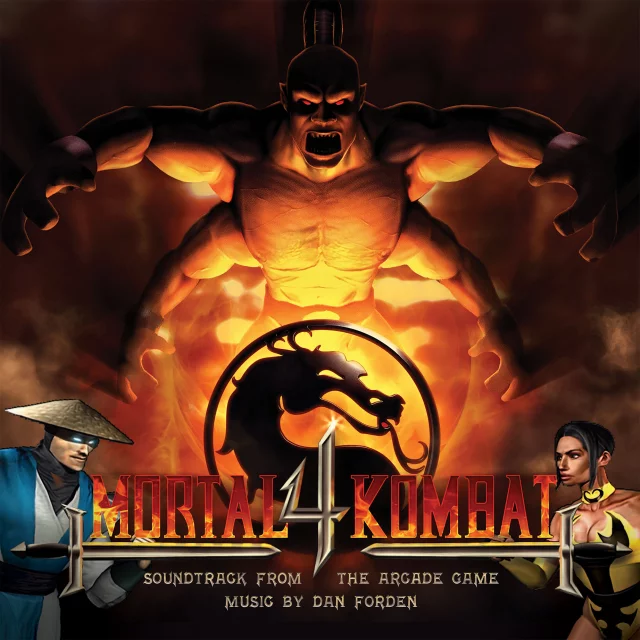 Offizieller Soundtrack Mortal Kombat 4: Soundtrack from the Arcade Game auf LP - Schallplatte