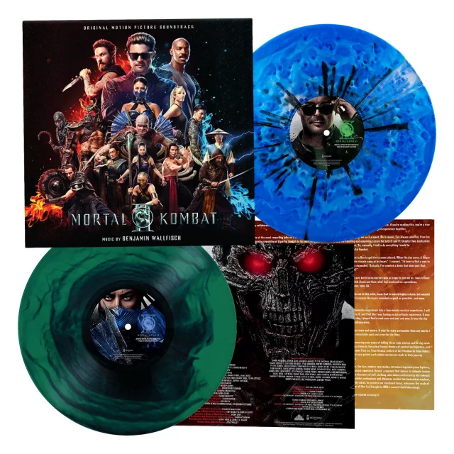 Offizieller Soundtrack Mortal Kombat II auf 2x LP - Schallplatte