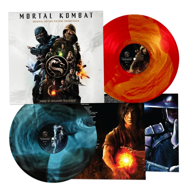 Offizieller Soundtrack Mortal Kombat auf 2x LP - Schallplatte