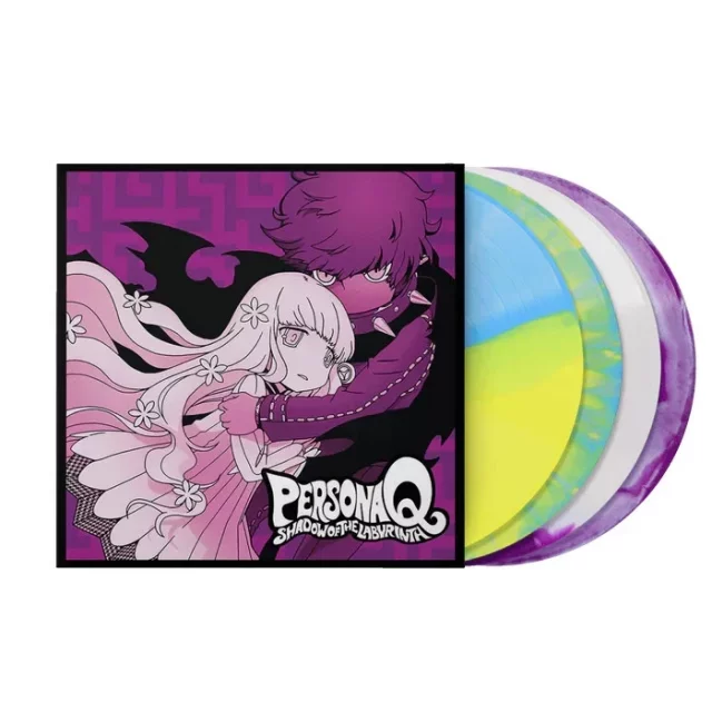 Offizieller Soundtrack Persona Q Shadow of the Labyrinth auf 4x LP - Schallplatte