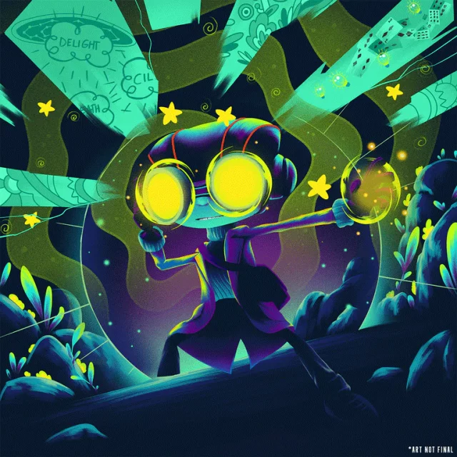 Offizieller Soundtrack Psychonauts 2 auf 2x LP - Schallplatte